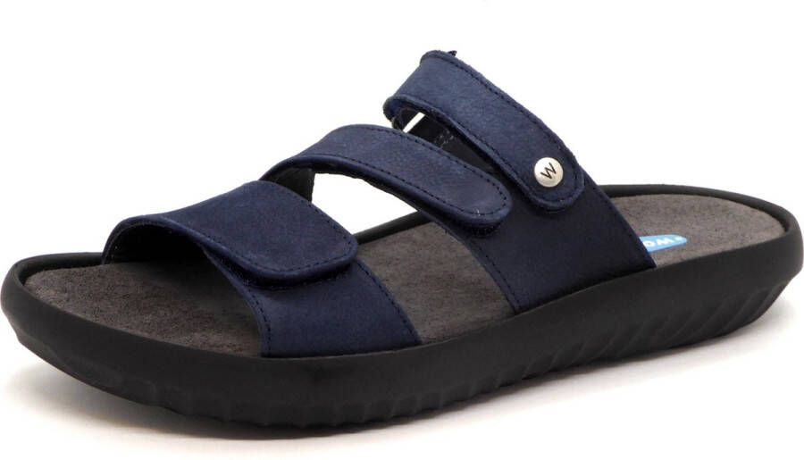 Wolky Dames Slipper Sense 0088511-820 Blauw