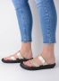 Wolky Slippers Tahiti goud leer - Thumbnail 1