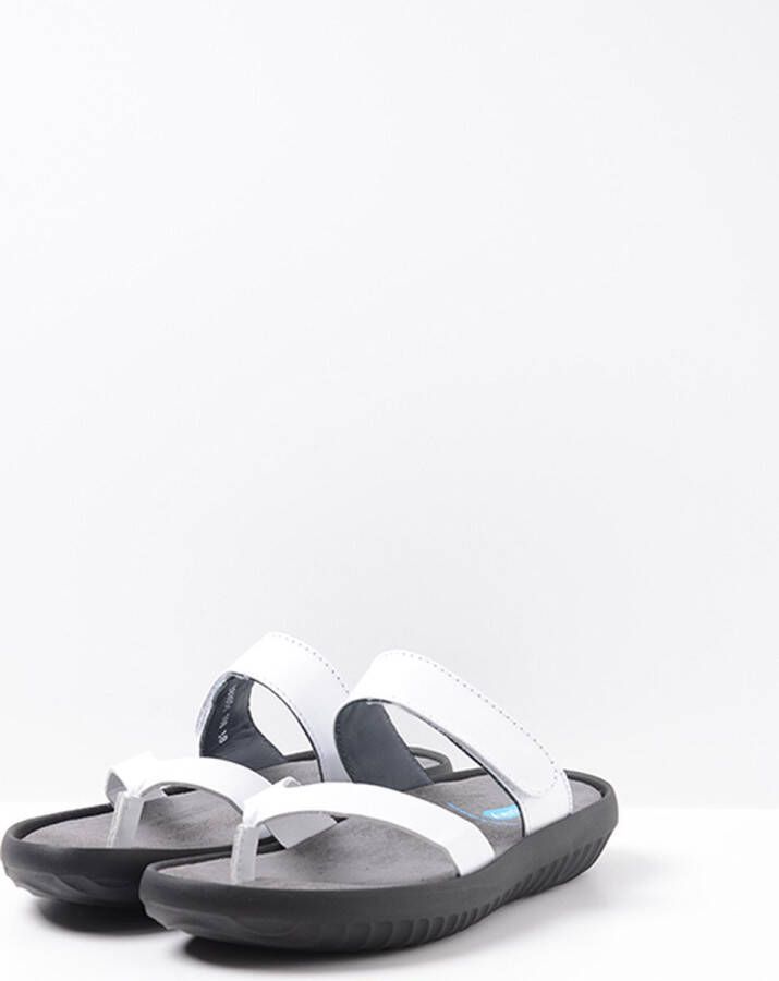 Wolky Slippers Tahiti wit leer - Foto 9