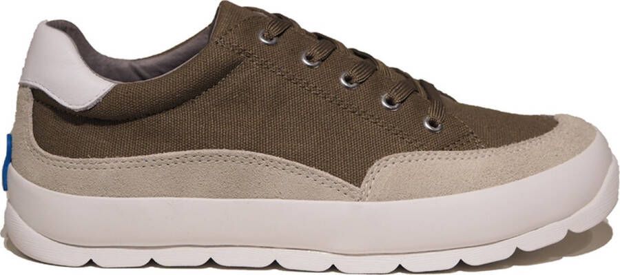 Wolky Sneakers Babati kaki canvas suede