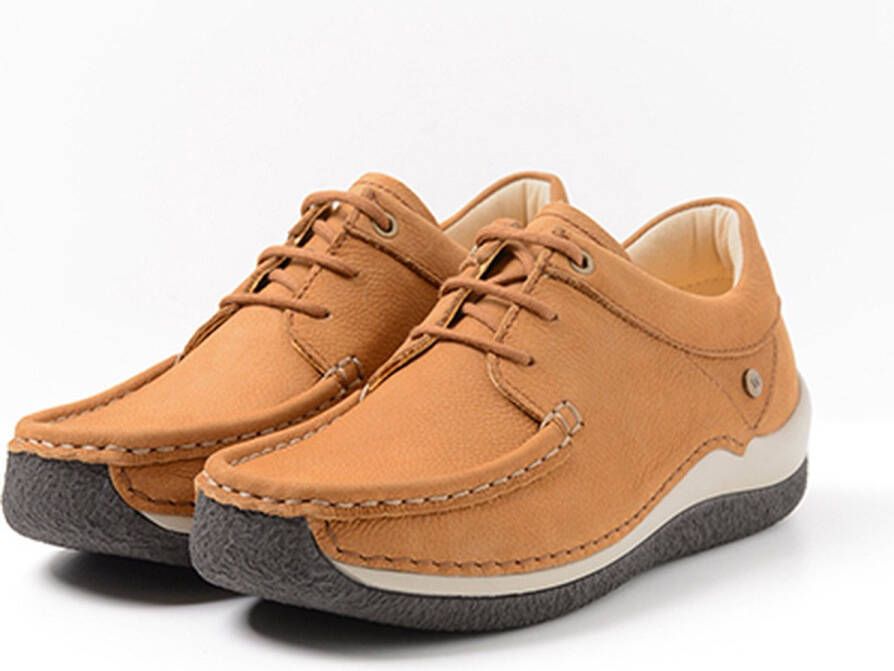 Wolky Sneakers Celebration cognac nubuck