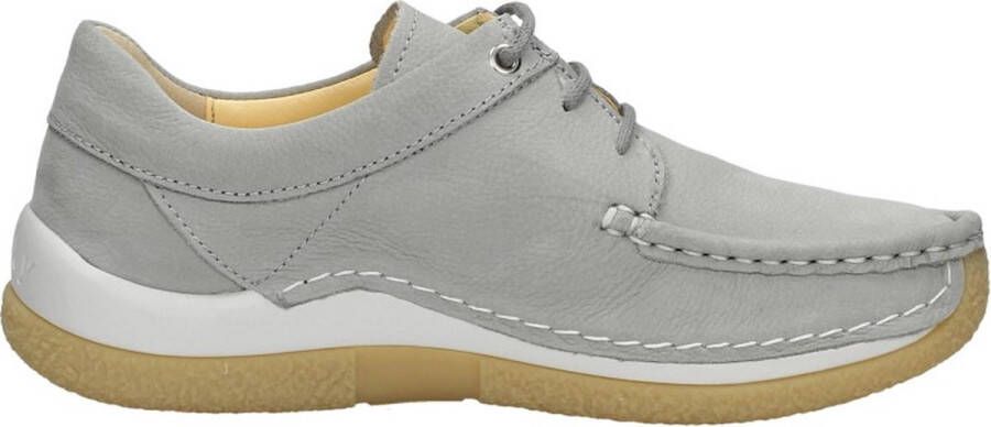 Wolky Veterschoenen Celebration lichtgrijs nubuck