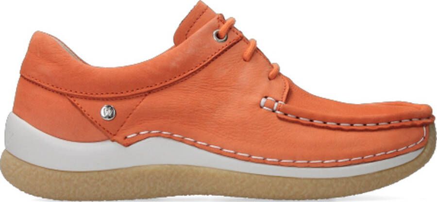 Wolky Veterschoenen Celebration oranje nubuck