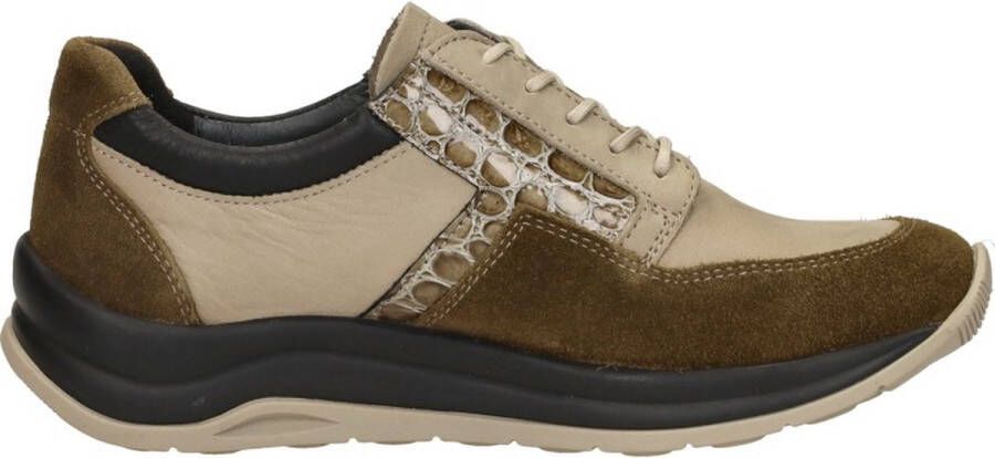 Wolky Sneakers Comrie safari combi leer