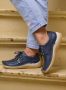 Wolky Veterschoenen Taranta blauw leer - Thumbnail 2