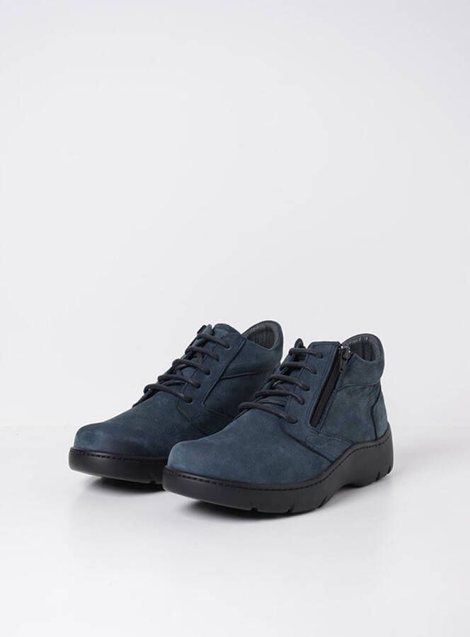 Wolky Veterschoenen Annemarie XW denim nubuck