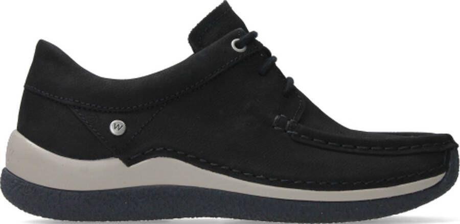 Wolky Veterschoenen Celebration zwart nubuck