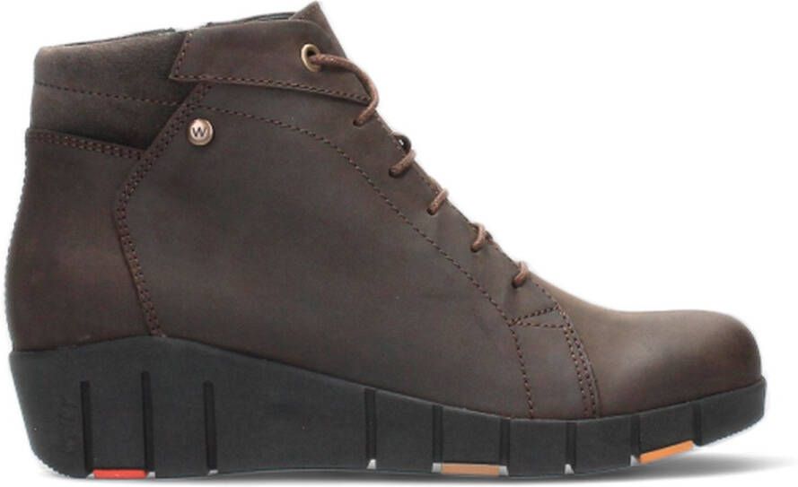 Wolky Veterschoenen Chicago donkerbruin nubuck