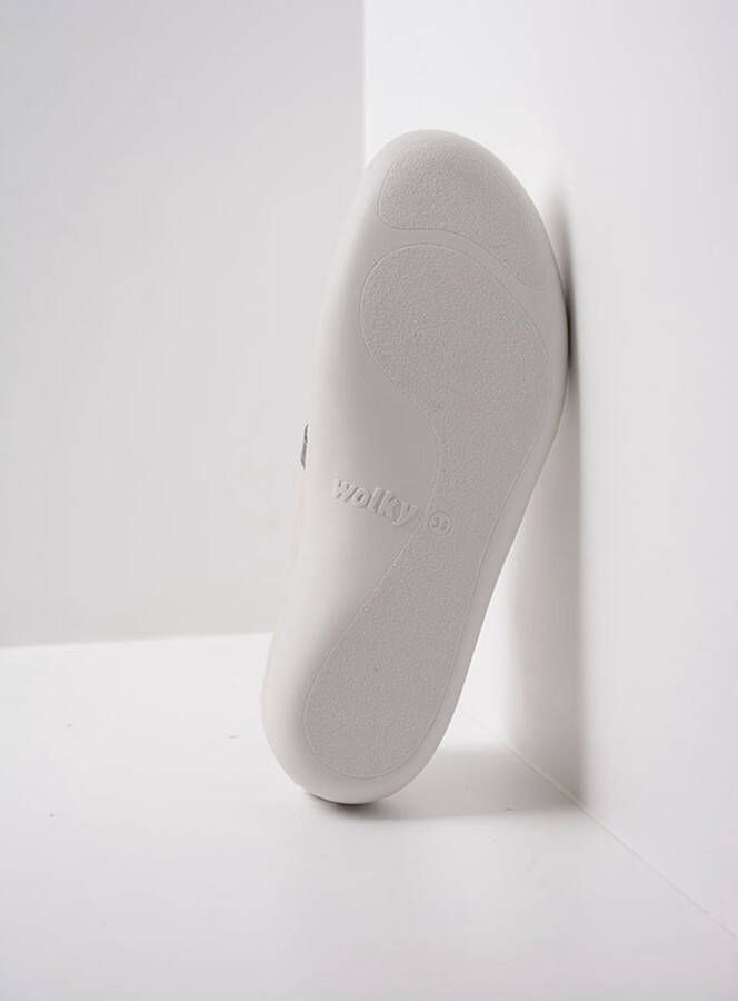 Wolky Veterschoenen Easy Going creme wit leer