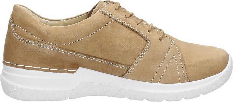 Wolky Veterschoenen Feltwell beige nubuck