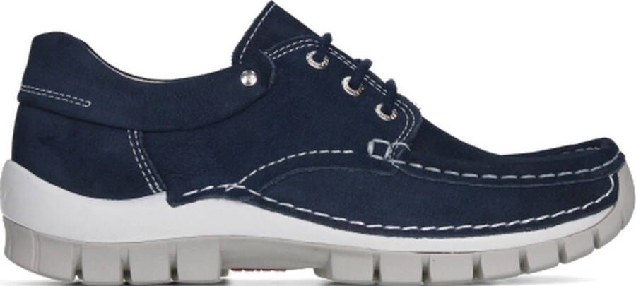 Wolky Veterschoenen Fly Summer denim nubuck