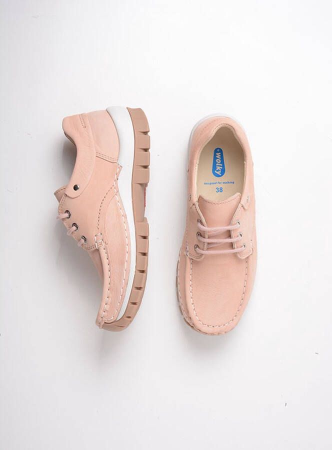 Wolky Veterschoenen Fly Summer nude nubuck