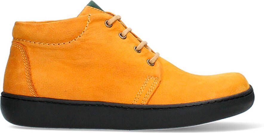 Wolky Veterschoenen Kansas Lady XW donker oker nubuck