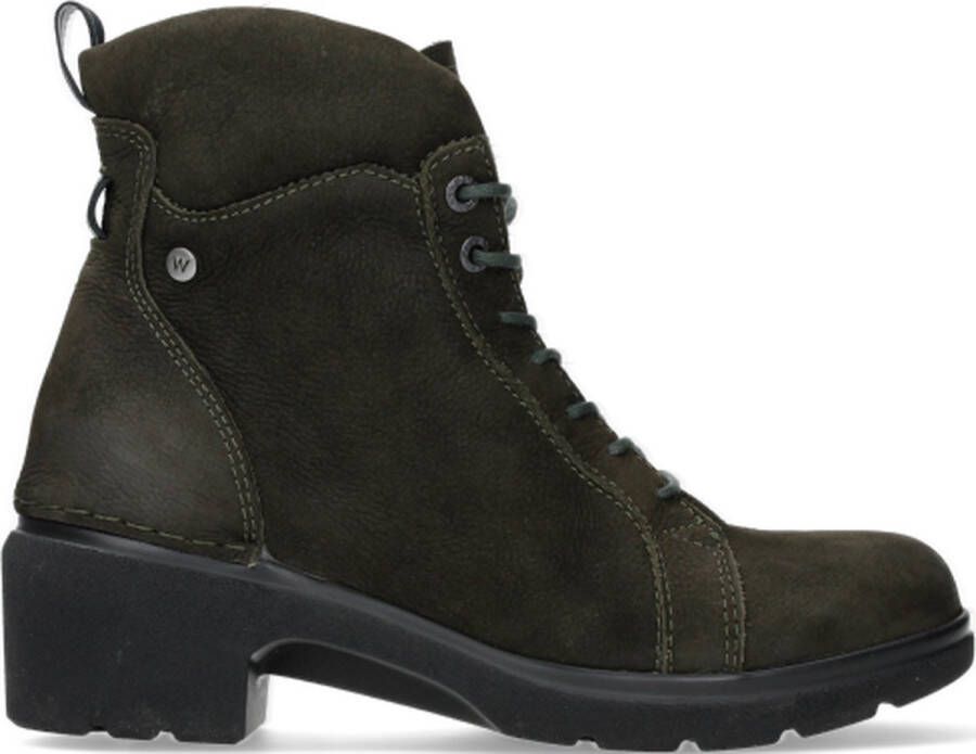 Wolky Veterschoenen Midi cactus nubuck