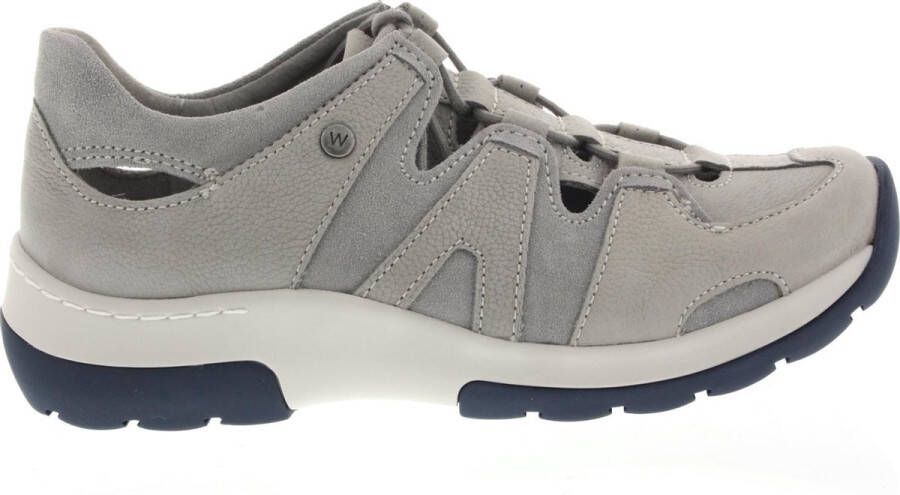 Wolky Shoe > Outlet > Veterschoenen Nortec lichtgrijs nubuck