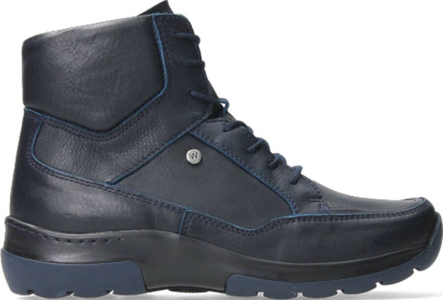 Wolky Veterschoenen Raf blauw leer