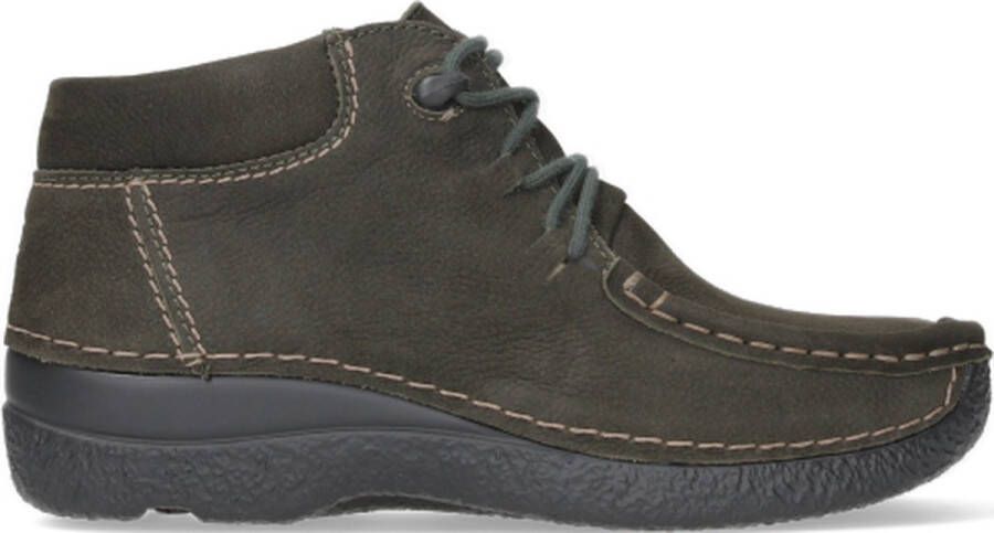 Wolky Veterschoenen Seamy Moc cactus nubuck