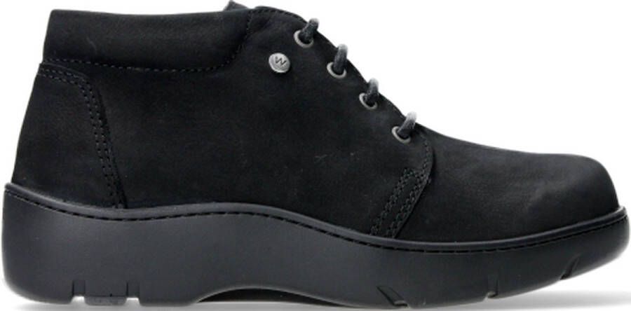 Wolky Veterschoenen Tarda XW-WR zwart nubuck