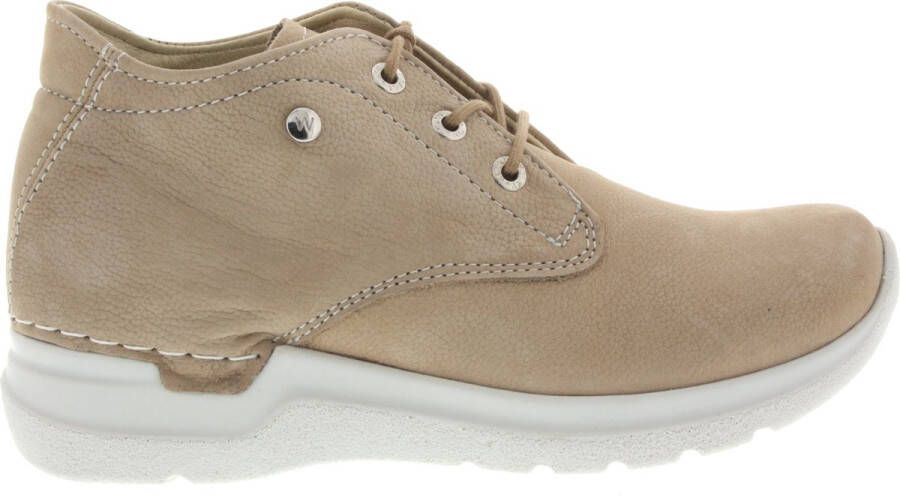 Wolky Veterschoenen Truth beige nubuck