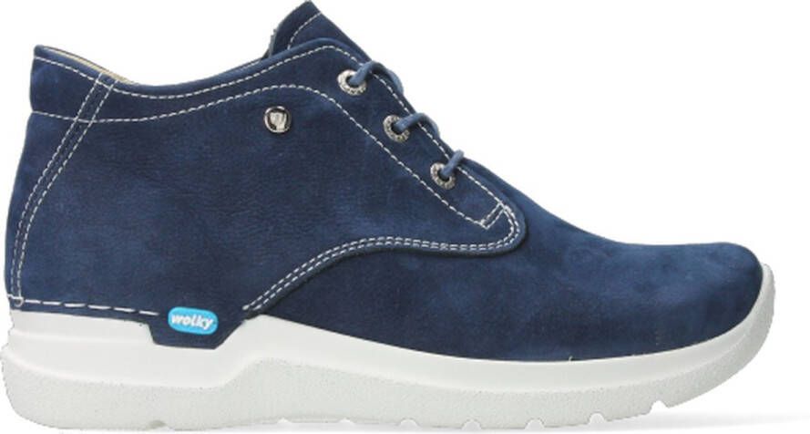 Wolky Veterschoenen Truth denim nubuck