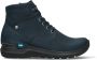 Wolky Hoge veterschoenen Whynot HV blauw nubuck - Thumbnail 1