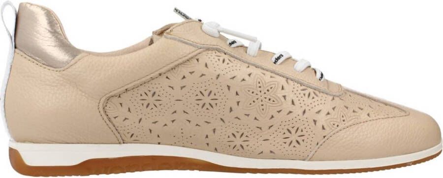 Wonders Chique Sportieve Sneakers voor Vrouwen Beige Dames