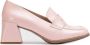 Wonders Klassieke leren pump met vierkante blokhak Pink Dames - Thumbnail 1