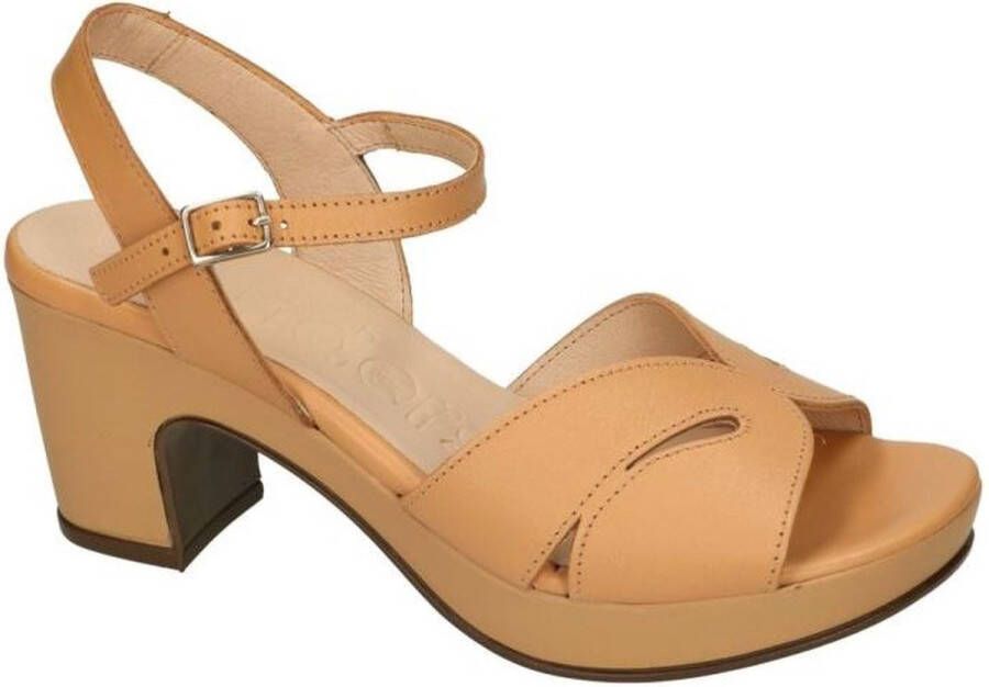 Wonders -Dames beige sandalen