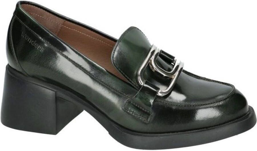 Wonders -Dames groen donker pumps & hakschoenen