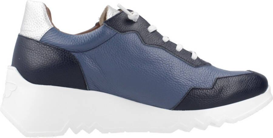 Wonders Sportieve Sneakers voor Actieve Levensstijl Blue Dames