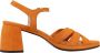 Wonders Elegant High Heel Sandals Orange Dames - Thumbnail 1