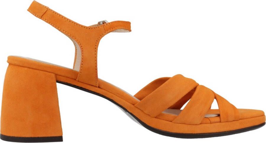 Wonders Elegant High Heel Sandals Orange Dames