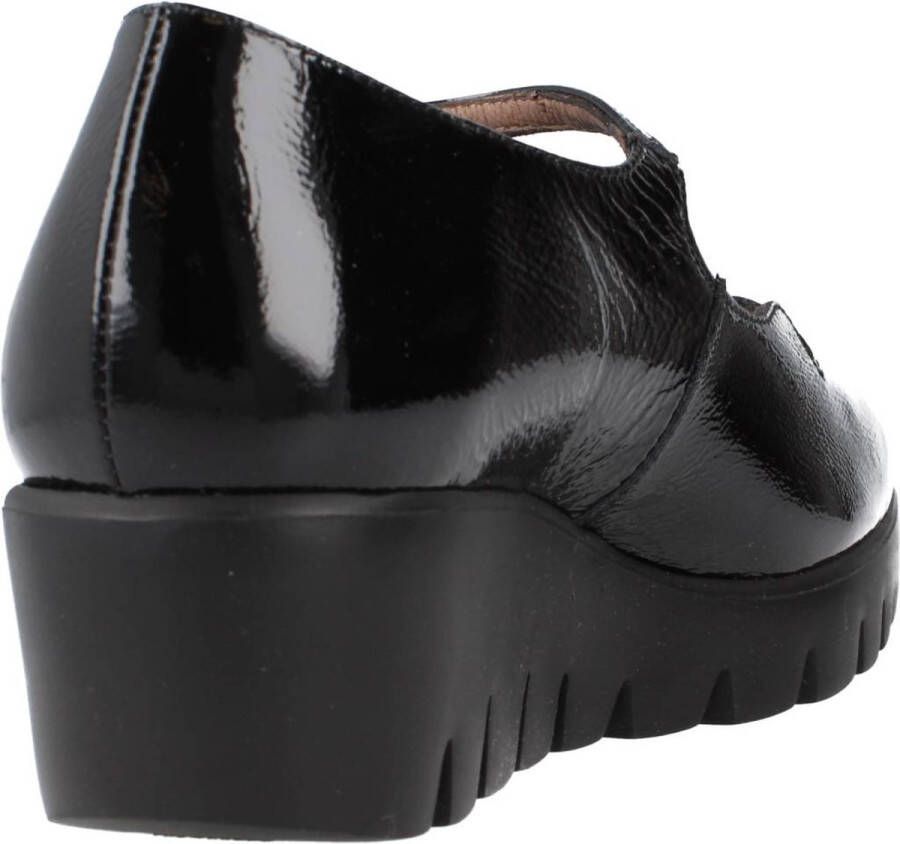 Wonders Stijlvolle Ballerina Flats voor Moderne Vrouwen Black Dames