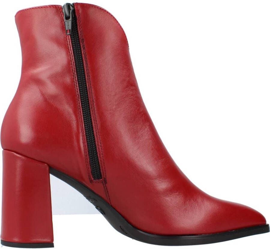 Wonders Heeled Boots Red Dames