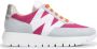 Wonders Odisei Dames Sneaker met Fris Logo Detail Multicolor Dames - Thumbnail 1