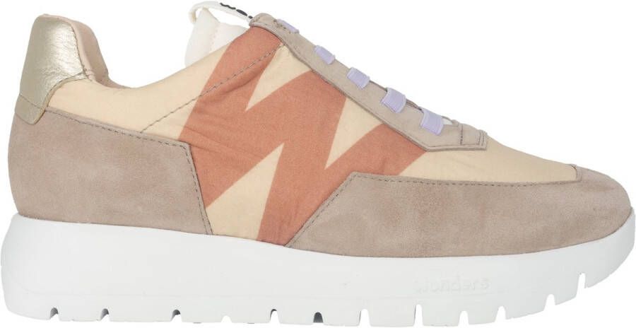 Wonders Odisei dames sneaker Taupe