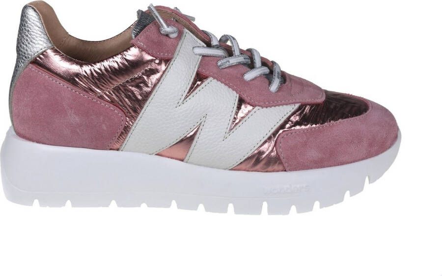 Wonders Stijlvolle Sneakers voor Moderne Vrouwen Pink Dames