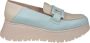 Wonders Venecia dames moccasin blauw - Thumbnail 1