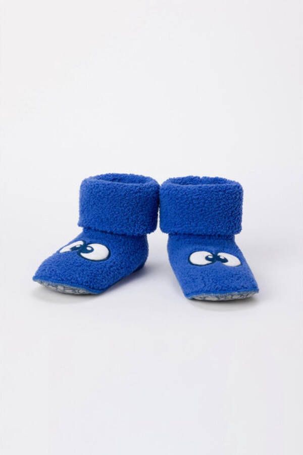 Woody Pantoffels Hoogblauw Blauw