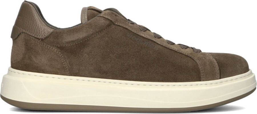 WOOLRICH Lage Sneakers Heren Arrow Court Man Maat: 40 Materiaal: Suède Kleur: Taupe