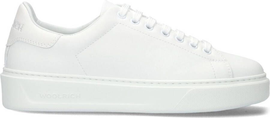 WOOLRICH Lage Sneakers Dames Classic Court Dames Maat: 39 Materiaal: Leer Kleur: Wit