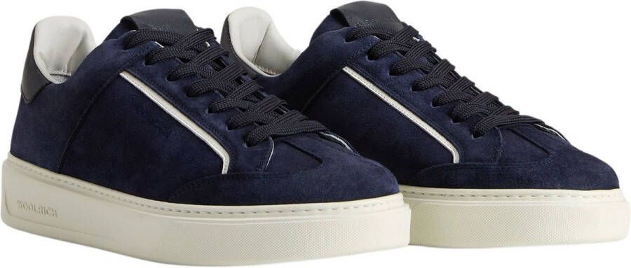 Woolrich Blauwe Sneakers voor Mannen Blue Heren