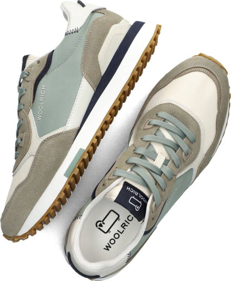 Woolrich Retro Sneaker Lage sneakers Heren Beige