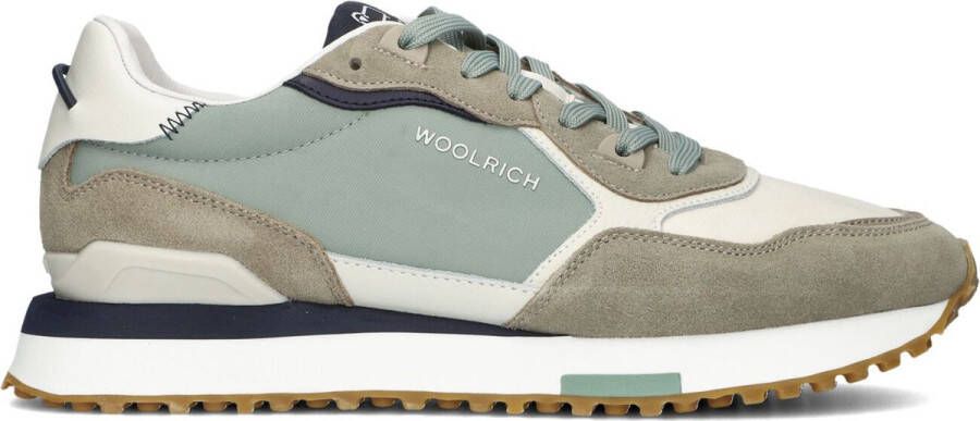 Woolrich Retro Sneaker Sneakers Suède Heren Beige