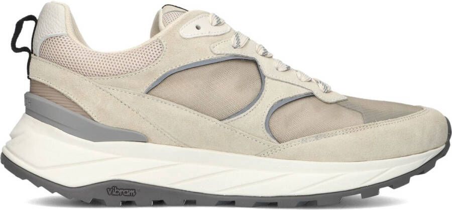 WOOLRICH Lage Sneakers Heren Running Man Maat: 43 Materiaal: Suède Kleur: Beige