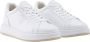 Woolrich Witte leren sneakers met uitneembare binnenzool White Heren - Thumbnail 3