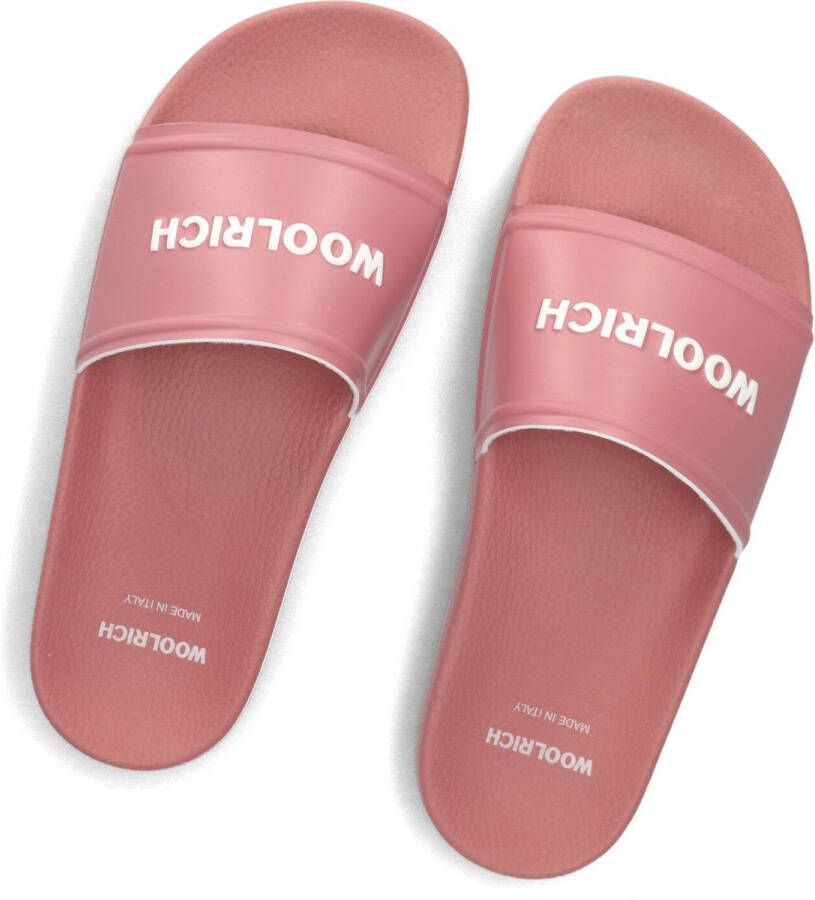 Woolrich Slide Sandal Dames Slippers Dames Roze