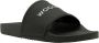 Woolrich Heren Slide Eva Strand Slippers Black Heren - Thumbnail 4