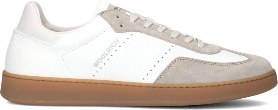 WOOLRICH Lage Sneakers Heren Swing Court Man Maat: 43 Materiaal: Suède Kleur: Beige