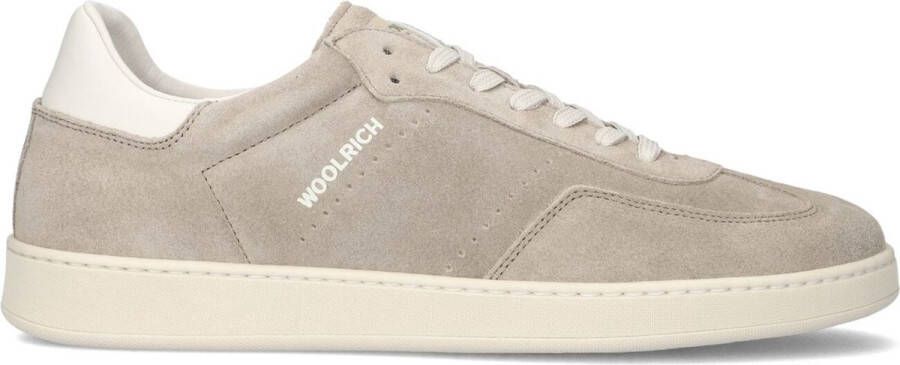 WOOLRICH Lage Sneakers Heren Swing Court Manh Maat: 44 Materiaal: Suède Kleur: Beige